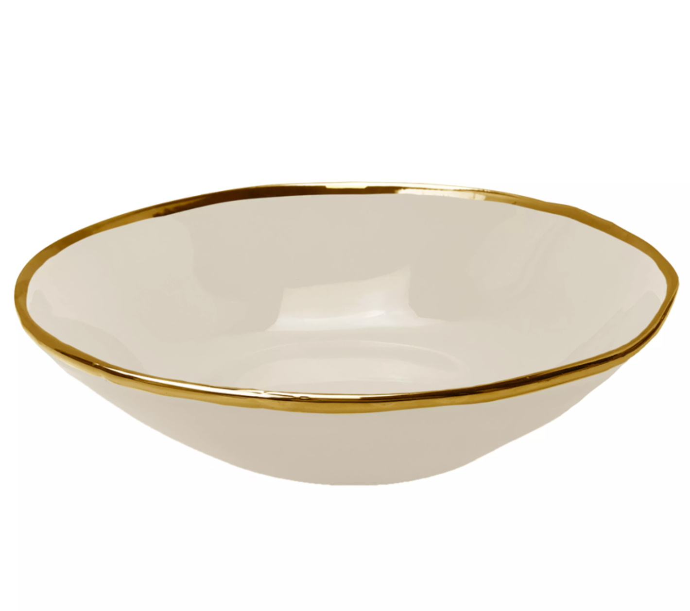 ARCUCCI MATERIA ORO SALAD BOWL Ø32 CM - Natural